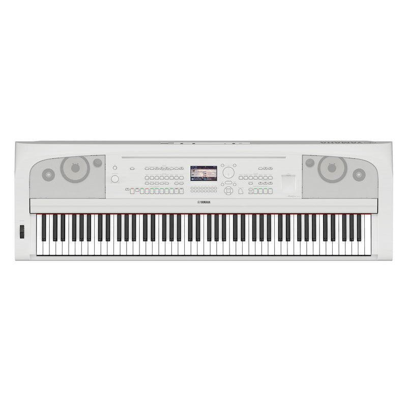 Yamaha DGX670 'portable grand' digital piano - White