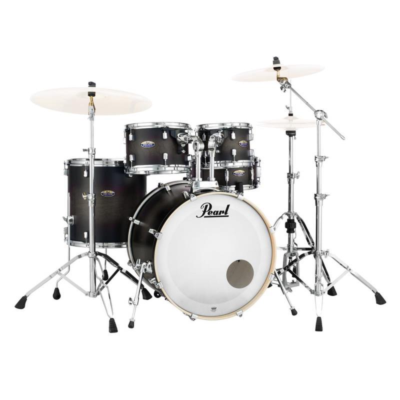 Pearl Decade Drum Kit - Rock Kit In Black Burst