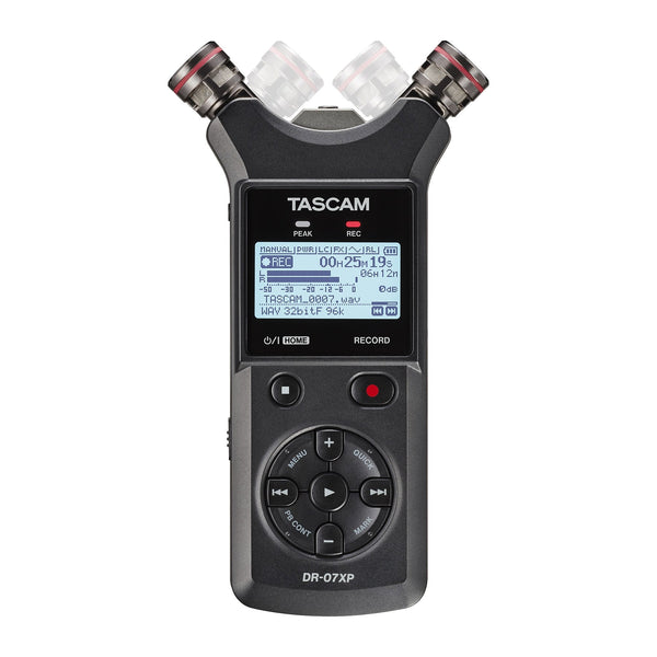 Tascam DR-07XP handheld stereo recorder