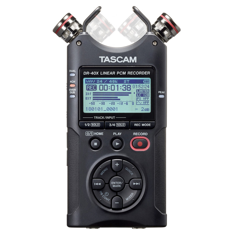 Tascam Dr40 Handheld 4-Track Recorder