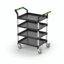 DuraLab Laboratory Trolley Small - 4 Shelves