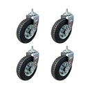 DuraLab Pneumatic Castors for Laboratory Trolleys - Set of 4pcs