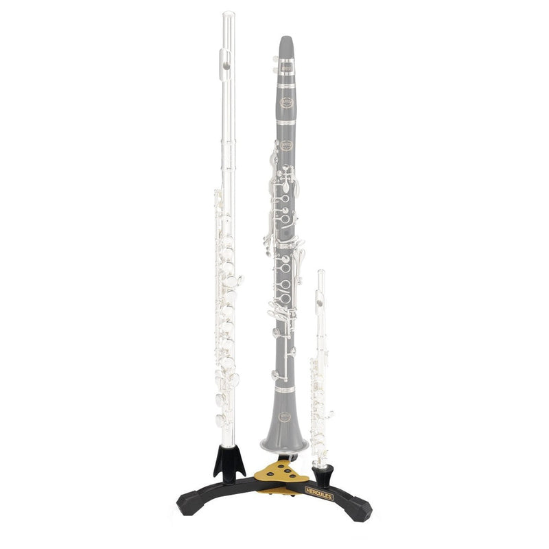 Hercules Flute, Clarinet And Piccolo Combo Stand
