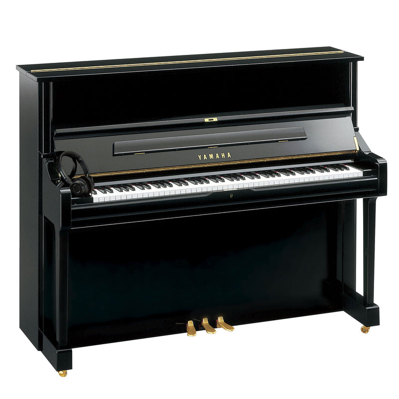 Yamaha Du1En Disklavier Enspire Upright Piano - Polished Ebony