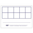 Pupil A5 Ten Frames Dry Erase Boards (pack of 30)
