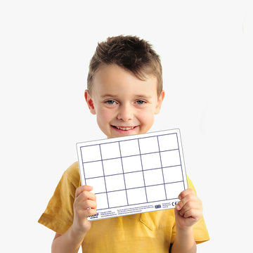 Pupil A5 Grid Dry Erase Boards (pack of 30)