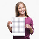 Pupil A4 Grid Dry Erase Boards (pack of 30)
