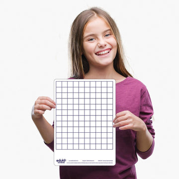 Pupil A4 Grid Dry Erase Boards (pack of 30)