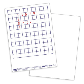 Pupil A4 Grid Dry Erase Boards (pack of 30)