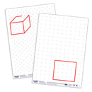 Pupil A4  Matrix Dry Erase Board ( pack of 30)