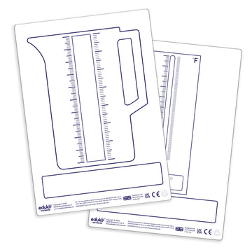 Pupil A5 Measures Dry Erase Board (pack of 30)