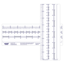 Pupil Number Line Double Sided Dry Erase Board (Pack of 30)