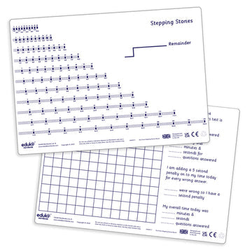 Pupil A4 Stepping Stones Dry Erase Boards (pack of 30)