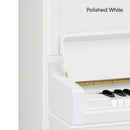 Yamaha DYUS1EN Disklavier ENSPIRE Upright Piano - Polished white