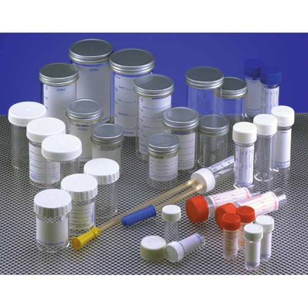 Container, Sterile, PS, No Label, 30ml, PE Cap, (Pack 400)