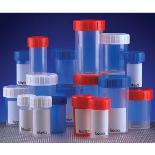 Container, Universal, Sterile, PS, Plain Label, 60ml, 309502.6 (Pack 600)