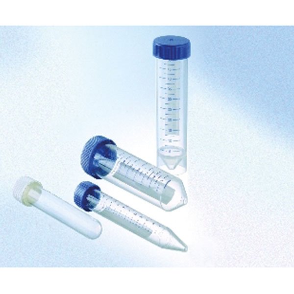 Centrifuge Tubes, PP, Conical Bottom, 15ml, 17x120mm  (Pack 500)