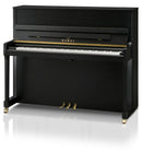Kawai E-300 Studio upright piano in satin ebony