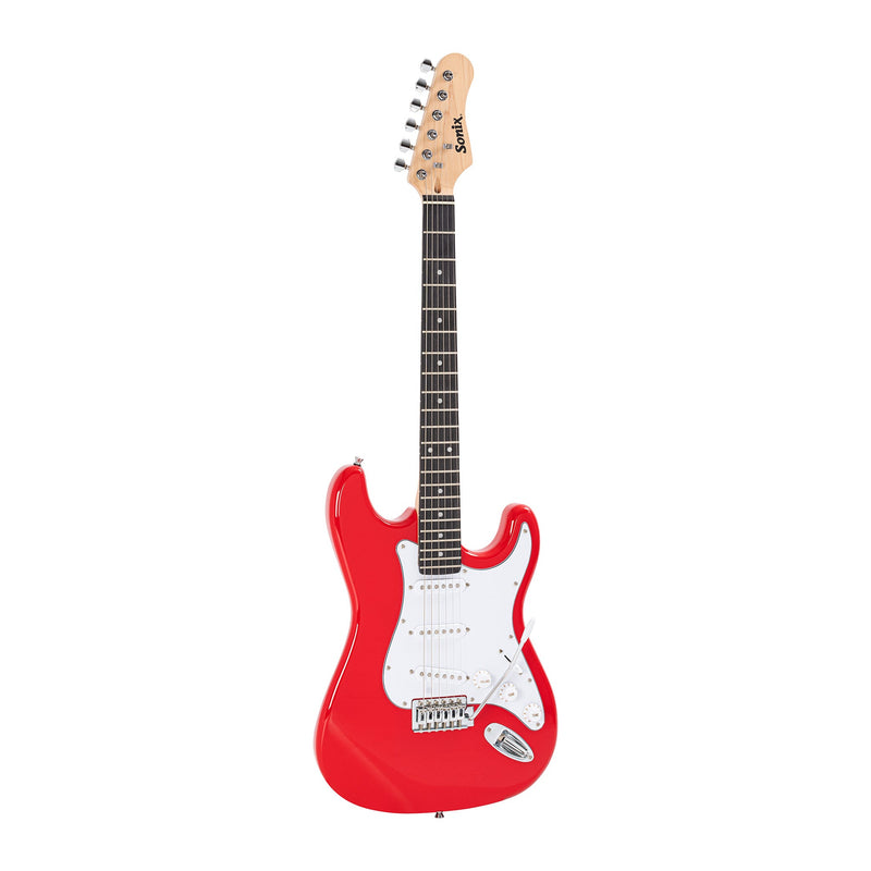 Sonix S-Type Electric Guitar - Red