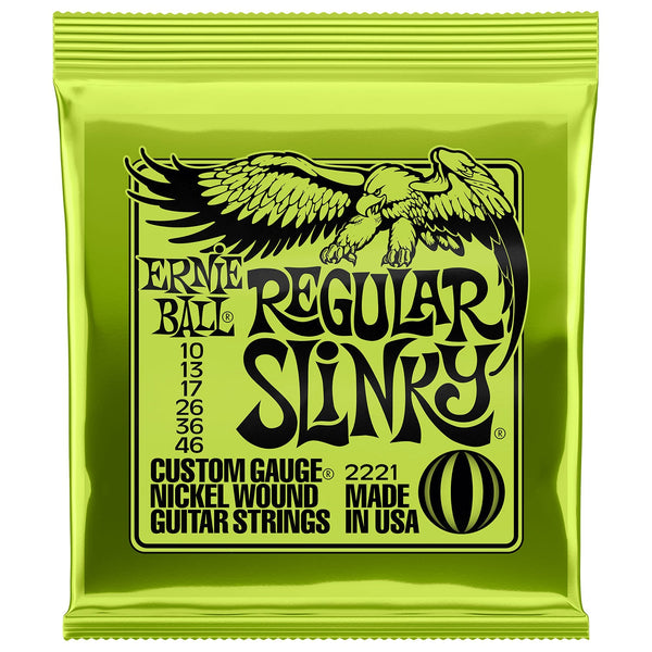 Ernie Ball Electric Guitar Strings Set - Regular Slinky