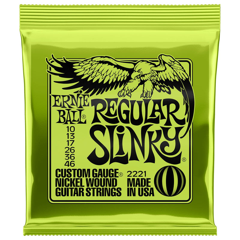 Ernie Ball Electric Guitar Strings Set - Regular Slinky