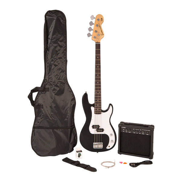 Encore Blaster E40 bass guitar pack - Black