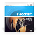 D'Addario 80-20 Bronze String Set - Light