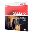 D'Addario 80-20 Bronze String Set - Medium