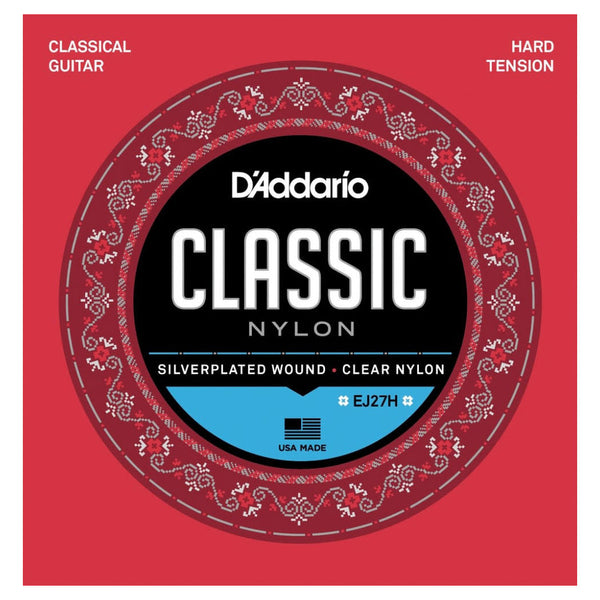 D'Addario classic nylon guitar strings - Hard tension
