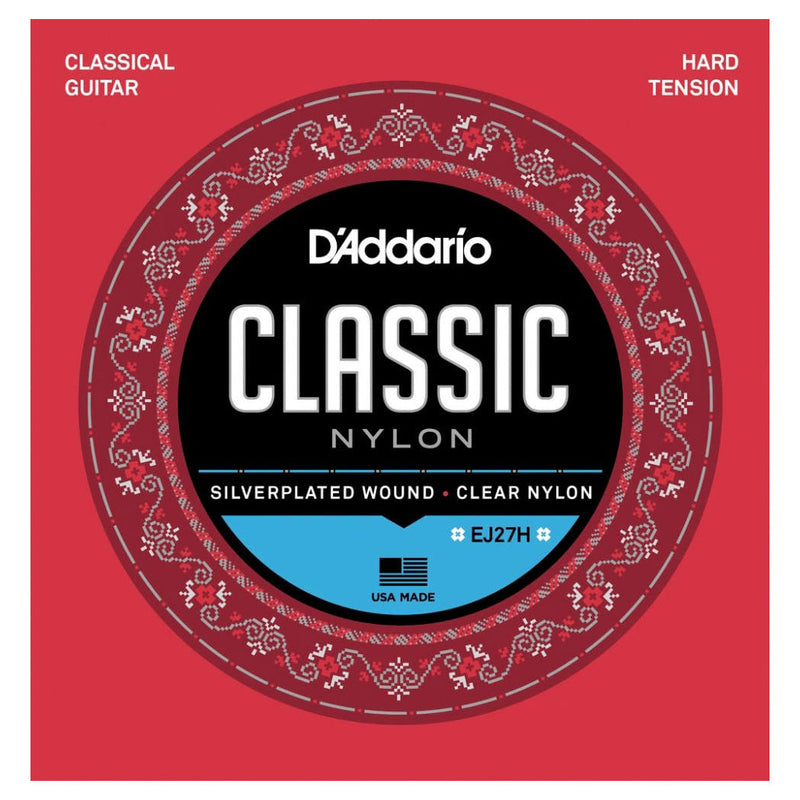 D'Addario classic nylon guitar strings - Hard tension
