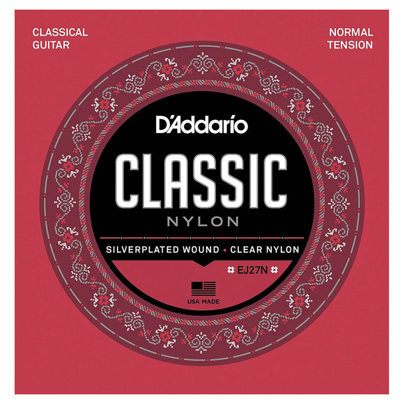 D'Addario Classic Nylon Guitar Strings - Normal Tension