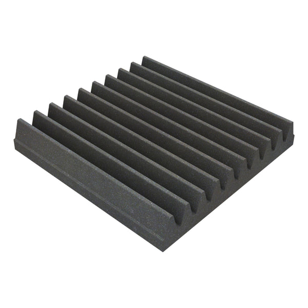 EQ acoustics 60cm foam acoustic tile pack of 8 - Charcoal gre