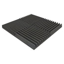 EQ acoustics 60cm foam acoustic tile pack of 8 - Charcoal gre