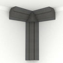 EQ Acoustics corner acoustic cube (pack of 2) - Charcoal grey