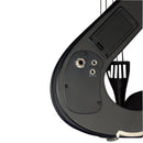 Stagg 4/4 electric viola outfit - black