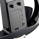 Stagg silent traditionally shaped electric violin outfit - Black