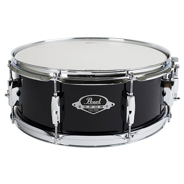 Pearl wooden snare drum - Jet black