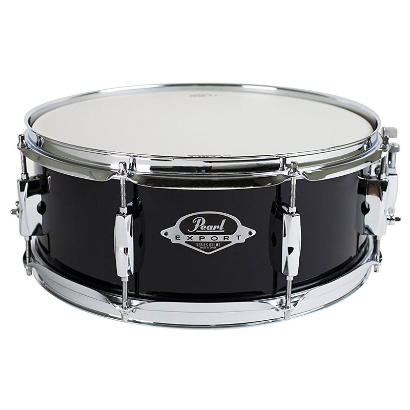 Pearl wooden snare drum - Jet black
