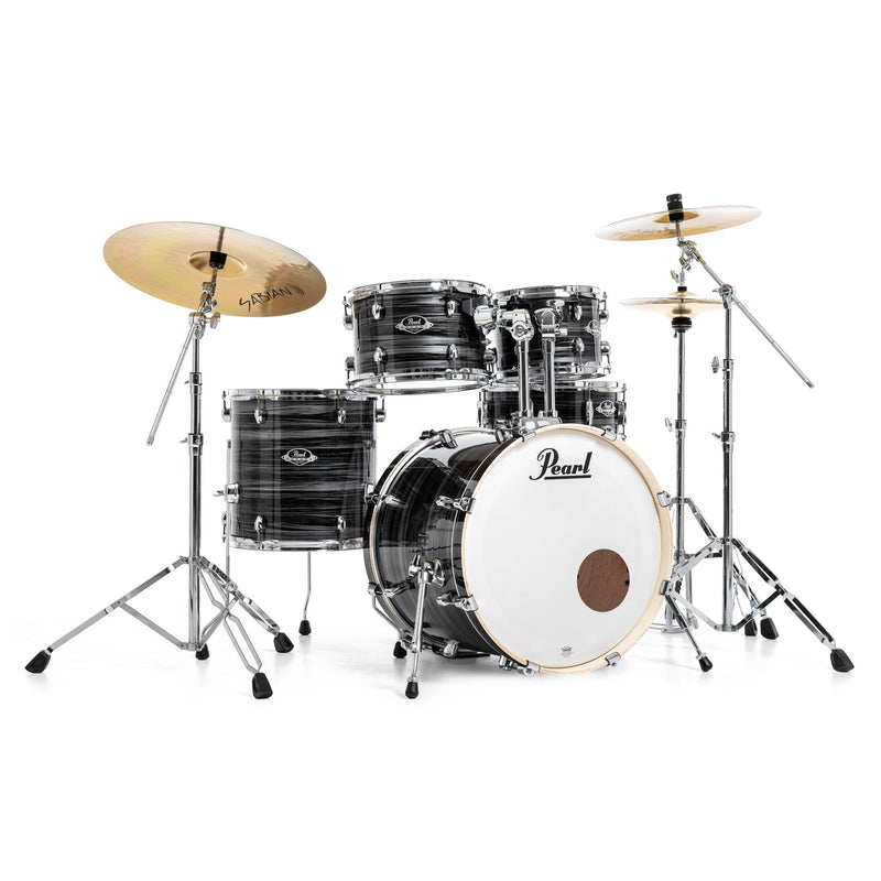 Pearl Export EXX705N fusion drum kit - Graphite silver twist