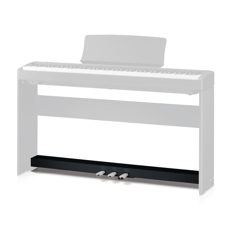 Pedal board for Kawai ES-120 - Black