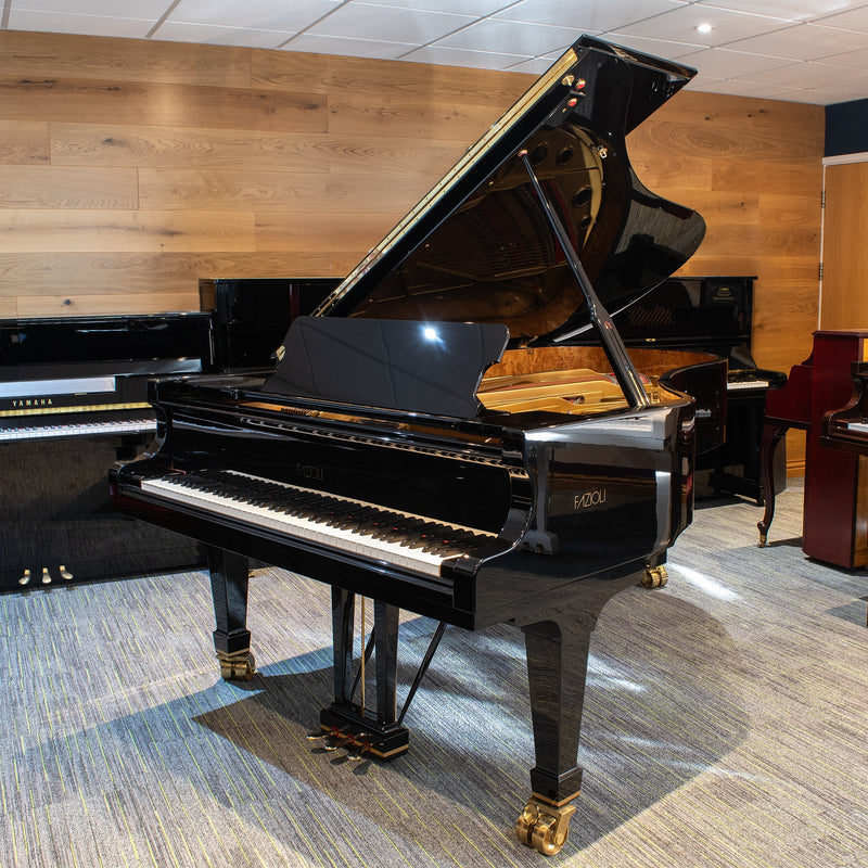 Pre-owned Fazioli F228 grand piano in polished ebony - A1