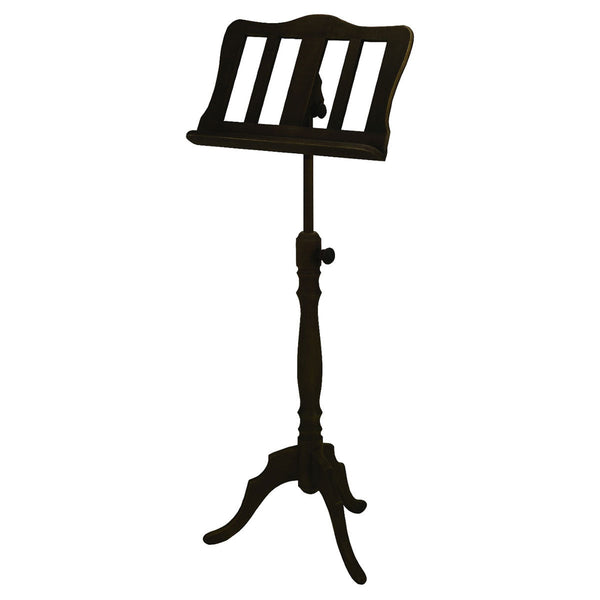 Gewa traditional style music stand - Dark walnut