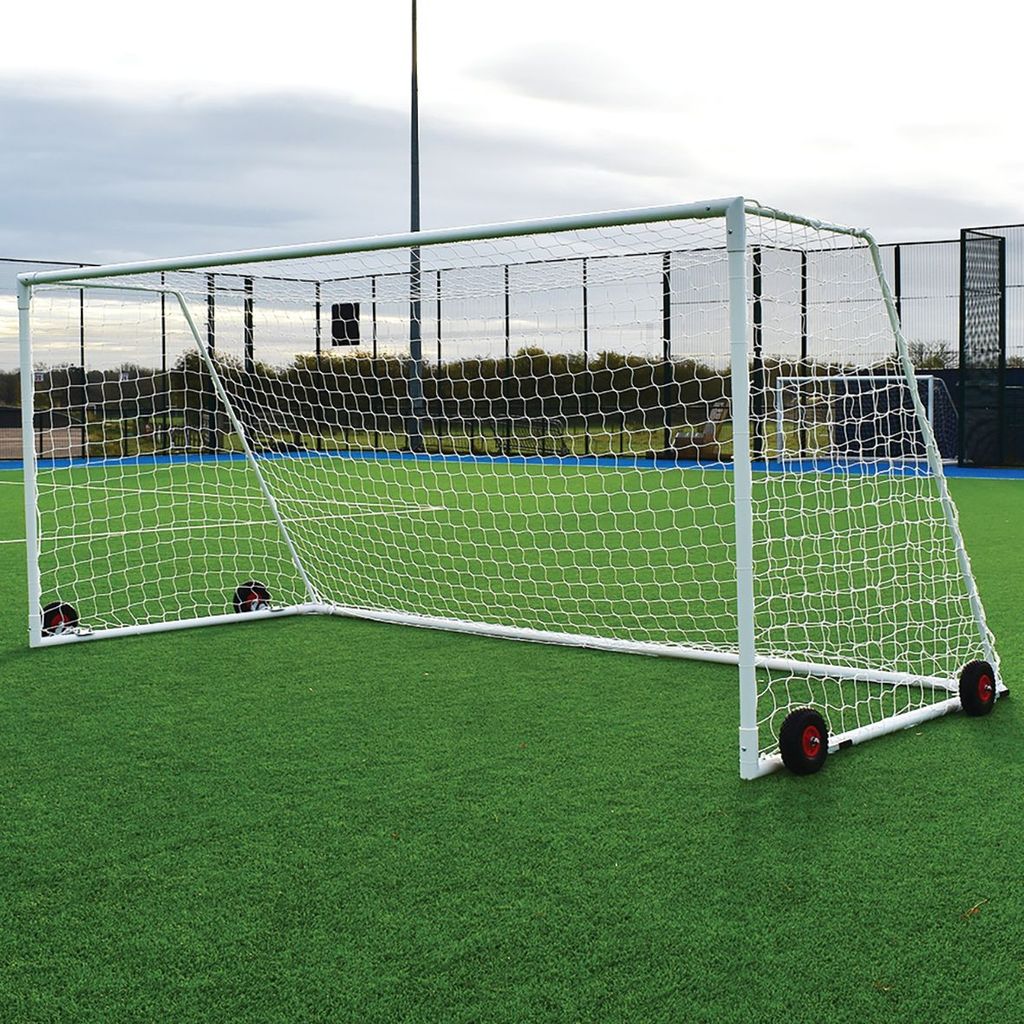 Steel Goals CHAMPION PORTABLE STEEL GOALS 4.80M X 2.10M