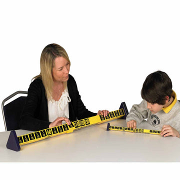 Pupil Fraction Decimal Percentage Rotaing Line - (pack of 6)