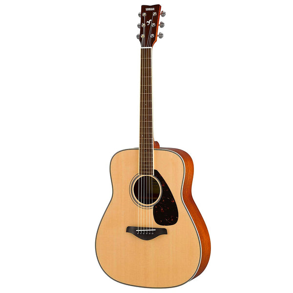 Yamaha FG820II 4/4 dreadnought acoustic guitar in gloss - Natural