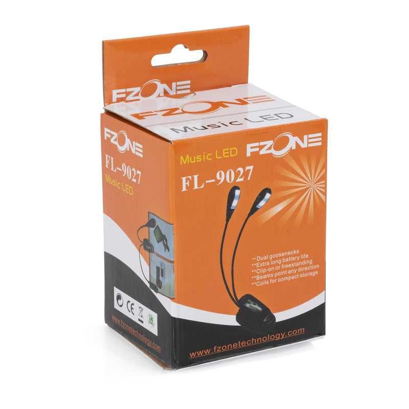 Fzone Clip On Led Double Music Stand Light