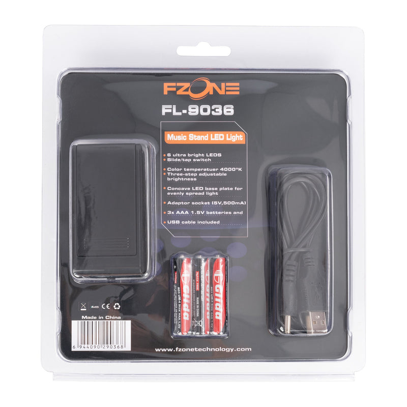 Fzone Clip On 6 Led Compact Music Stand Light