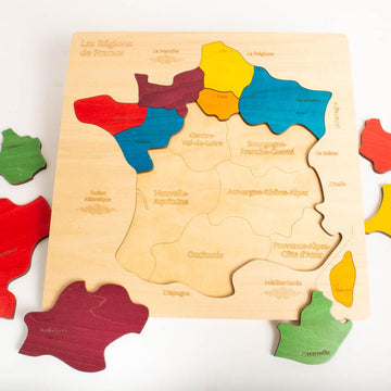 French Map Puzzle