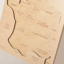 French Map Puzzle