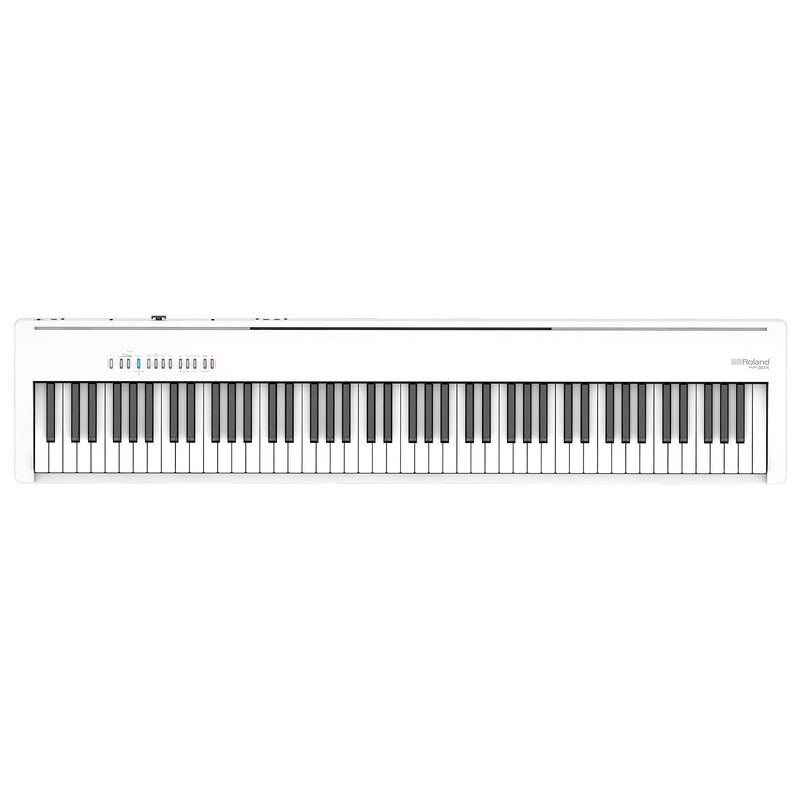 Roland FP-30X portable digital piano - White